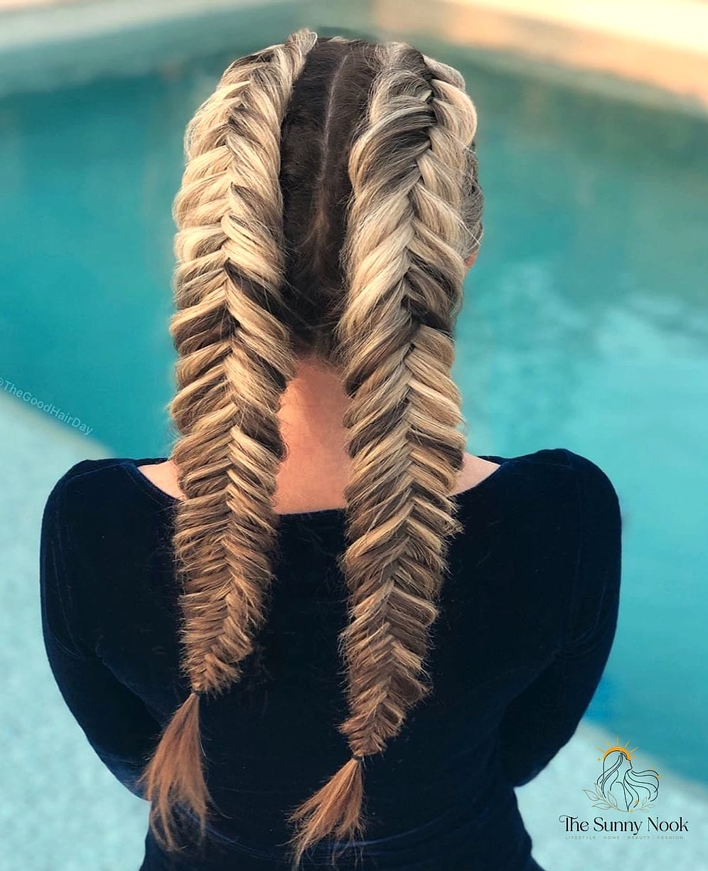 9 Fish Braid Hairstyles Perfect for Your Next Salon Appointment 3 Dutch Fishtail Braid