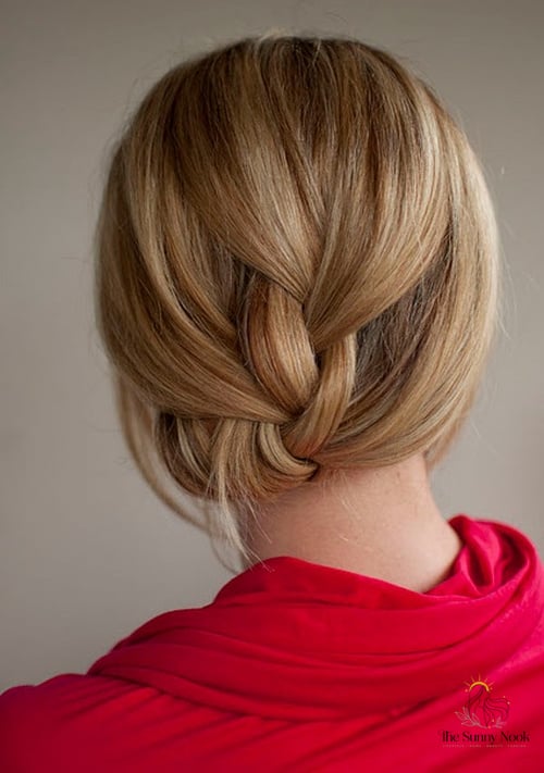 Easy Braided Updo