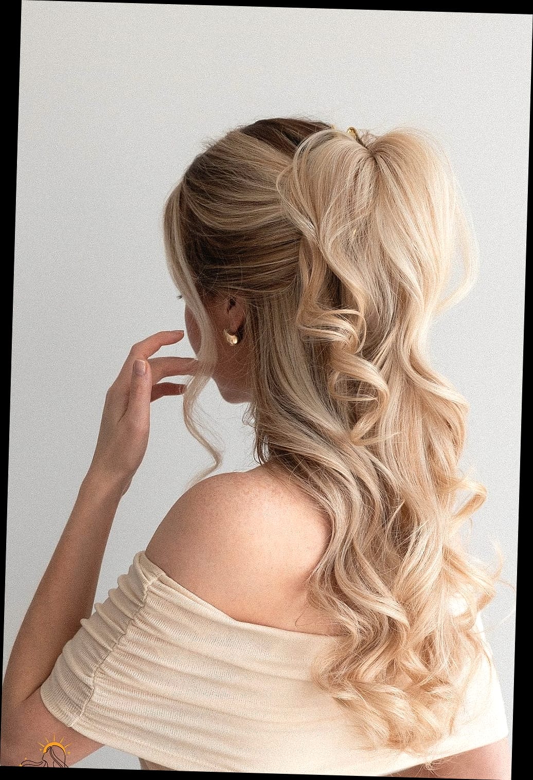Easy Bridesmaid Updo for Short Hair