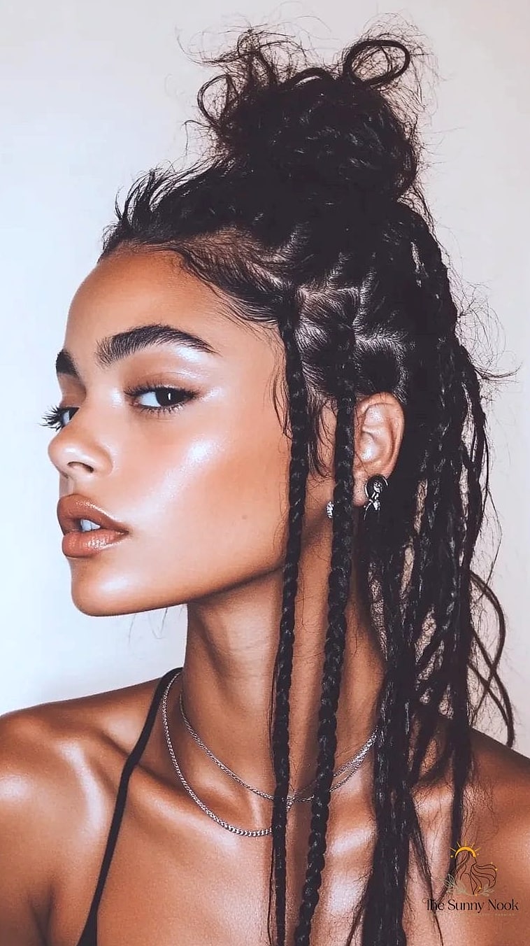 30 Cute Hairstyles With Braids to Transform Your Look Instantly 6 Edgy Wolf Cut Bob Haircuts with Bangs