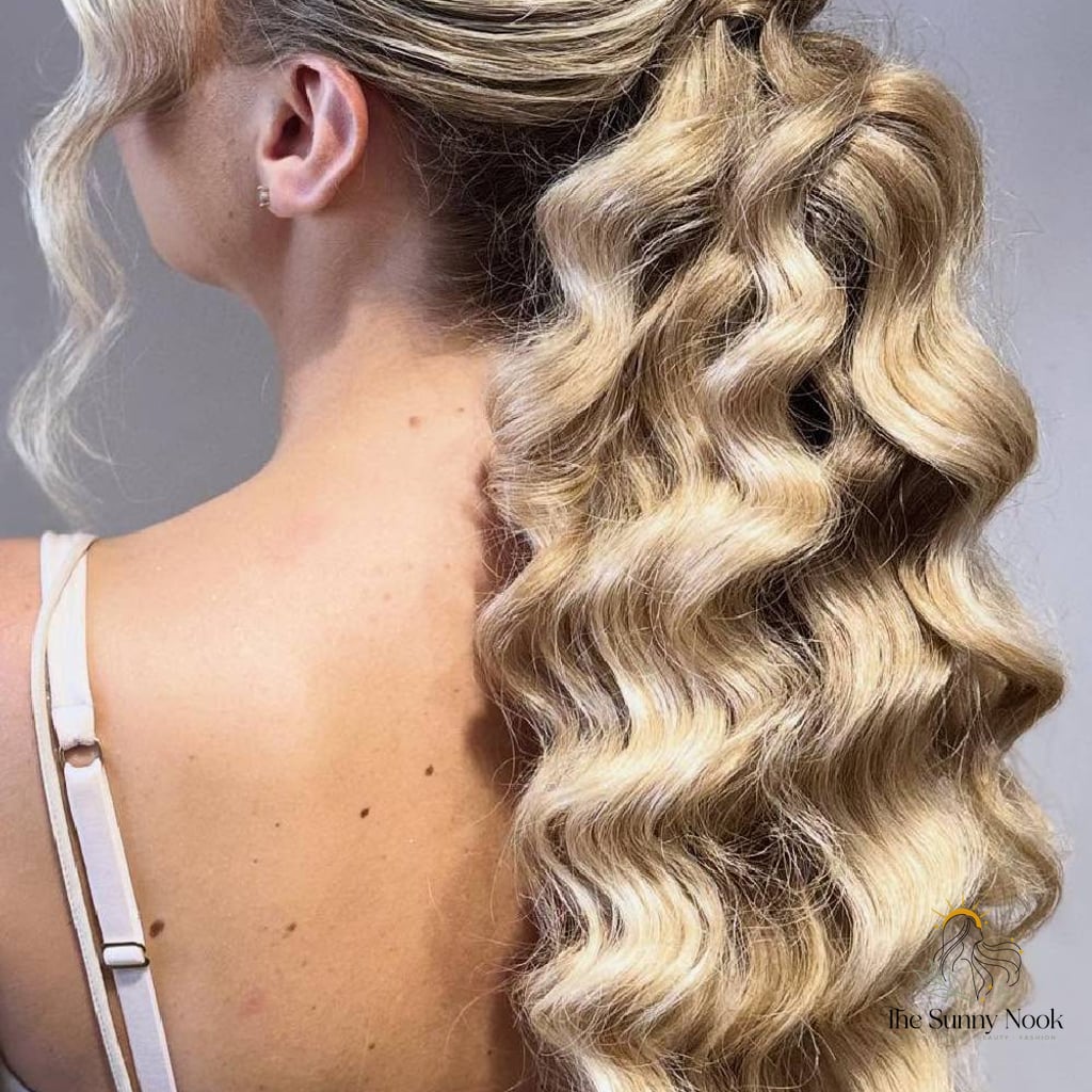 21 Casual Hairstyles For Long Hair That Are Actually Easy to DIY 14 Elegant Long Hair with Defined Waves