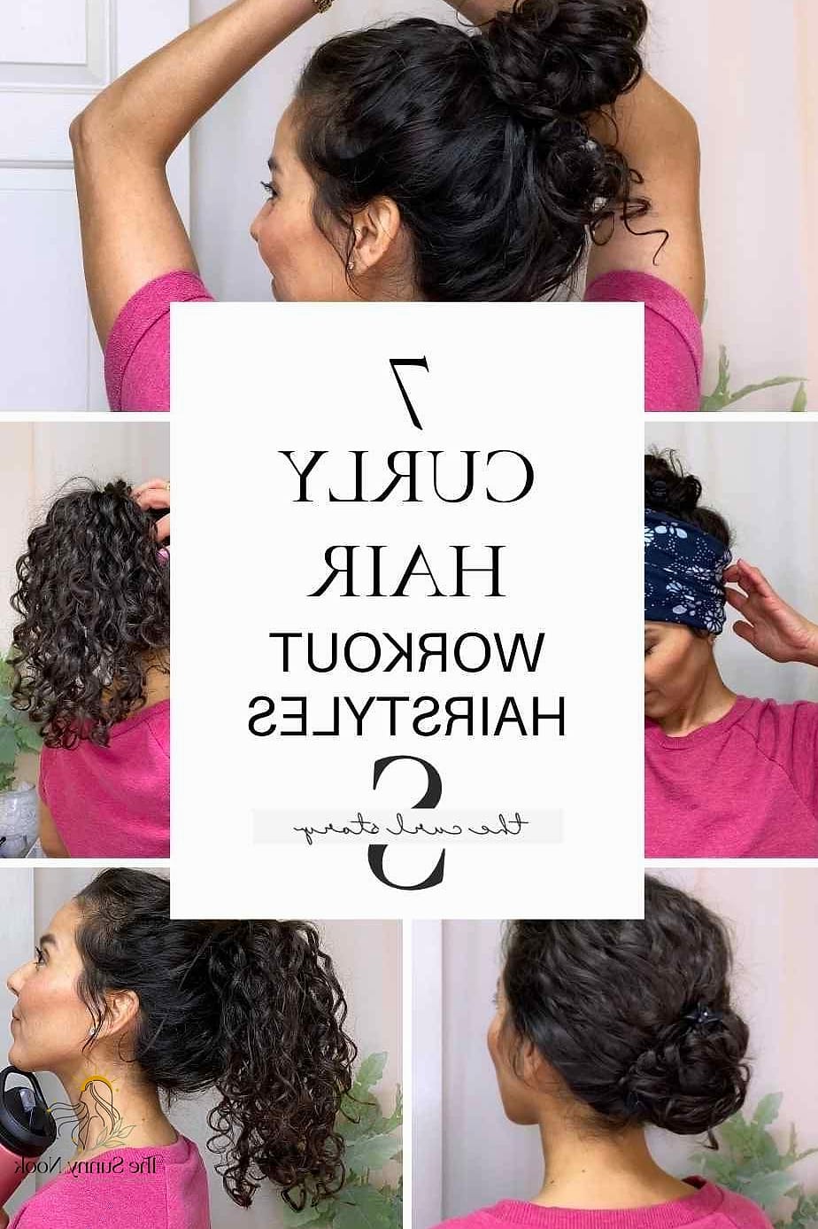30 Elegant Hairstyles For Curly Hair We're Obsessed With Right Now 2 Essential Ideas for Effortless Gym Hairstyles