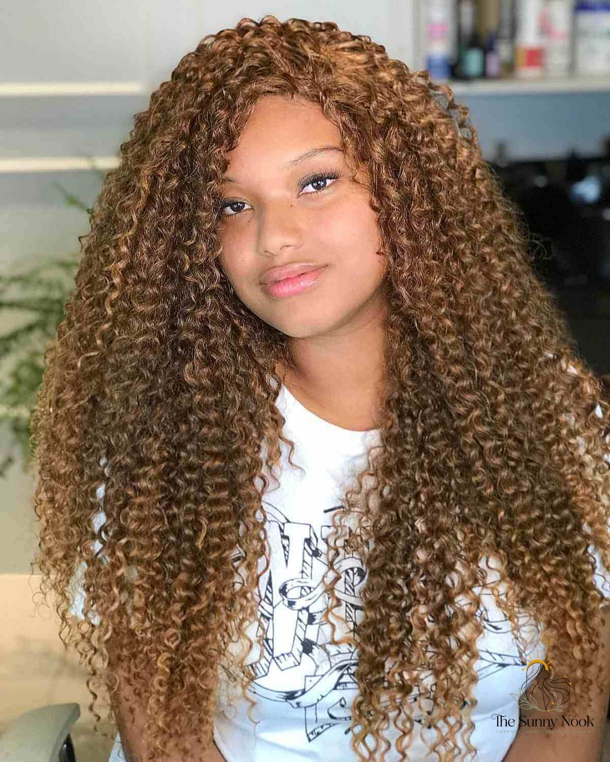 21 Gorgeous Hairstyles For Wavy Curly Hair for Every Hair Type 3 Extra Long Naturally Curly Hairstyle