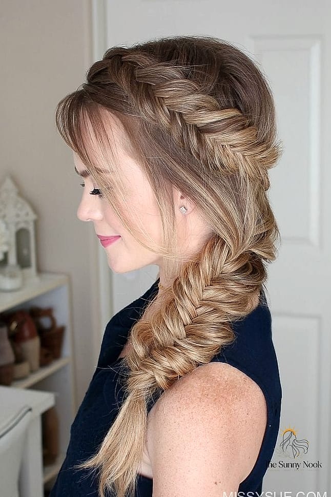 9 Fish Braid Hairstyles Perfect for Your Next Salon Appointment 10 Fishtail Braid Updo