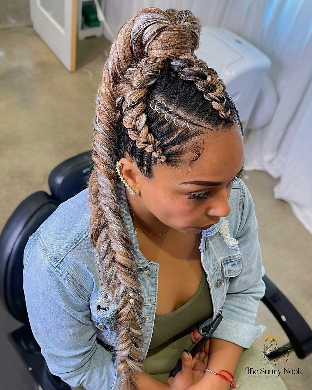 11 Ponytail Braid Hairstyles to Transform Your Look Instantly 3 Fishtail Braided Ponytail