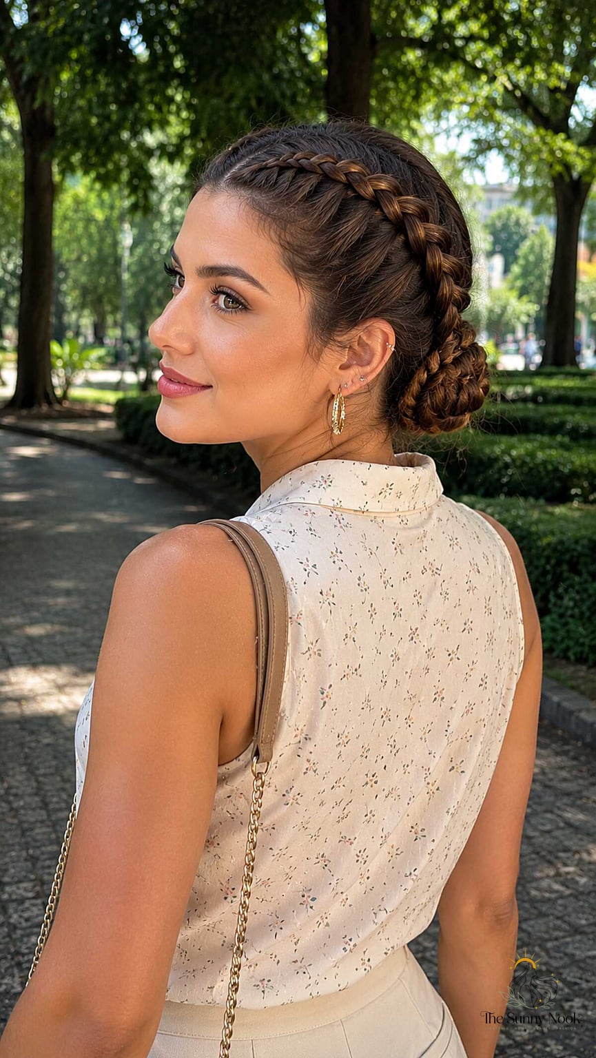 9 Fish Braid Hairstyles Perfect for Your Next Salon Appointment 7 Fishtail Crown Braid