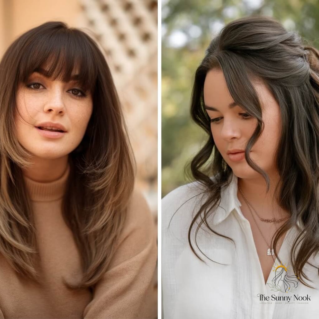 21 Hairstyles For Thick Hair Medium to Save Before They Blow Up 12 Flattering Women Hairstyles for Round Face Shapes