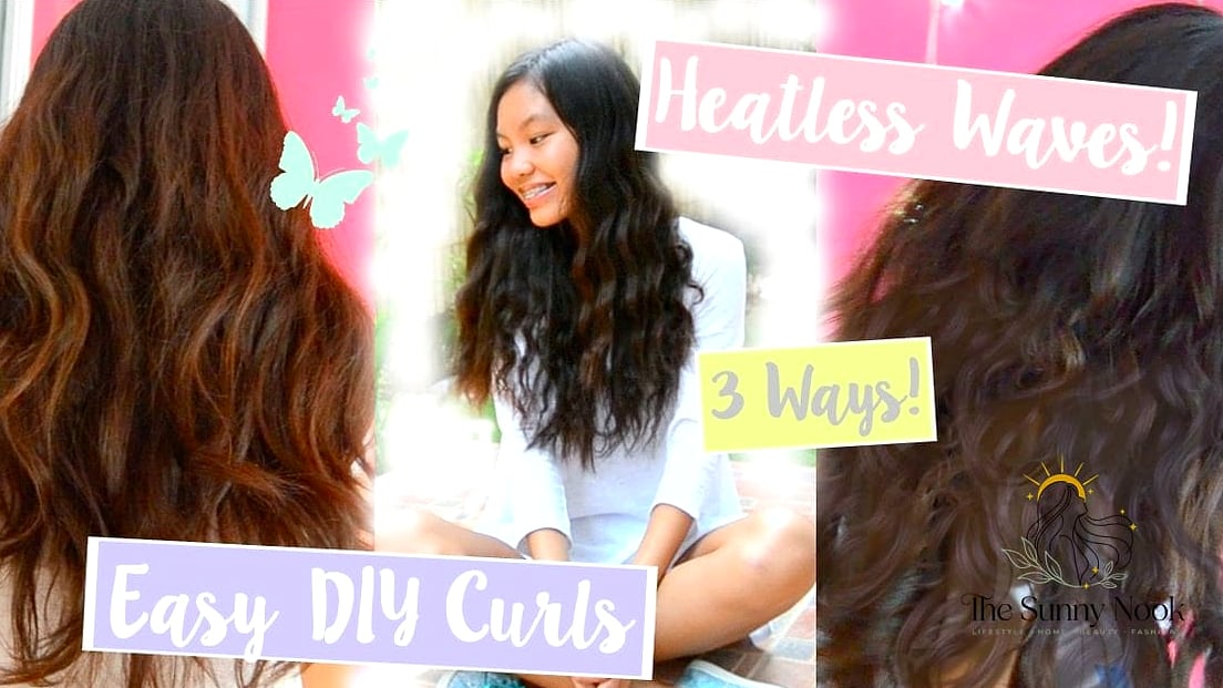 19 Curly Hairstyles Easy That Are Actually Easy to DIY 12 Flowing Waves with Sunlit Balayage Blonde and Brown