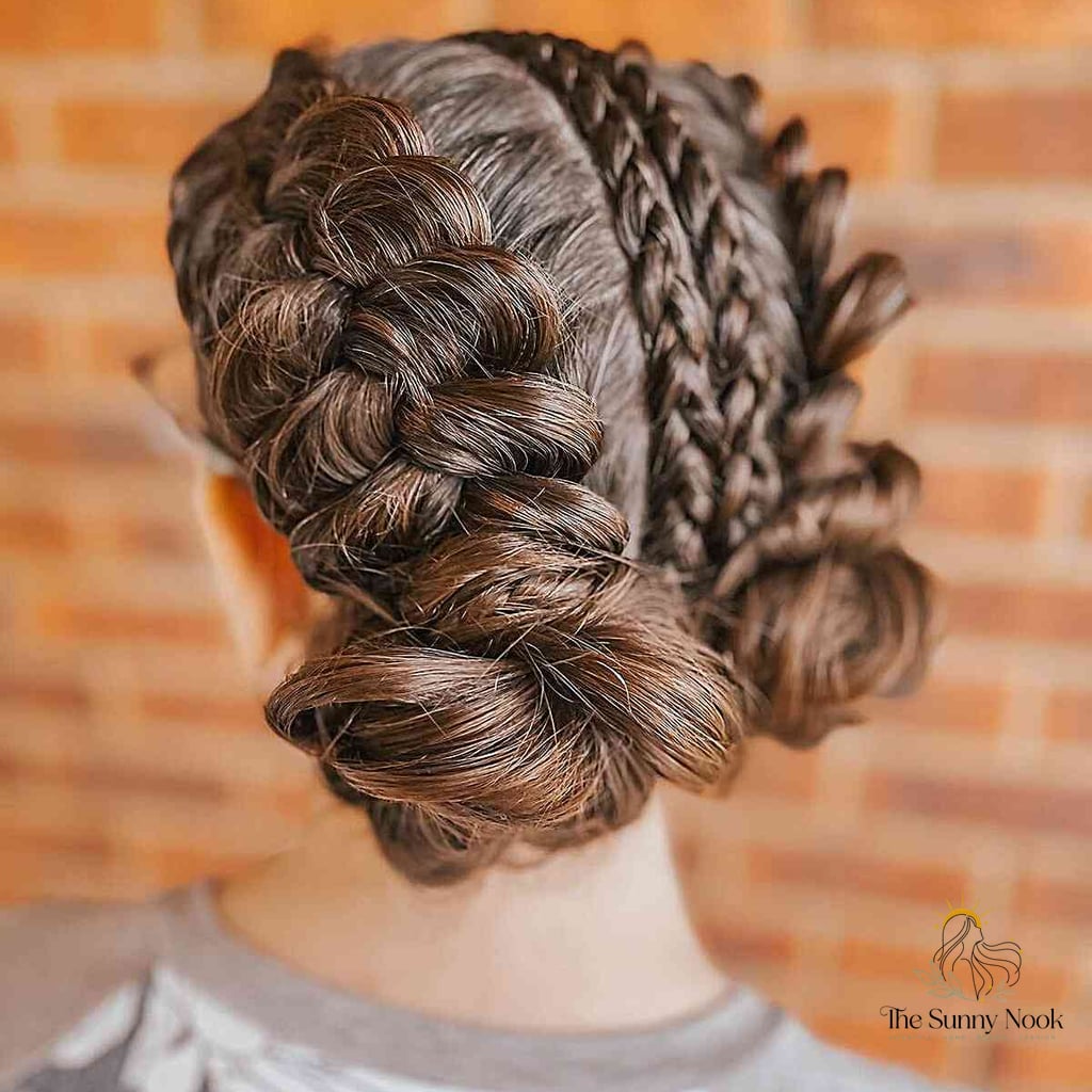 30 Updo Hairstyles For Long Hair Everyone Is Pinning Right Now 4 French Braid Updo