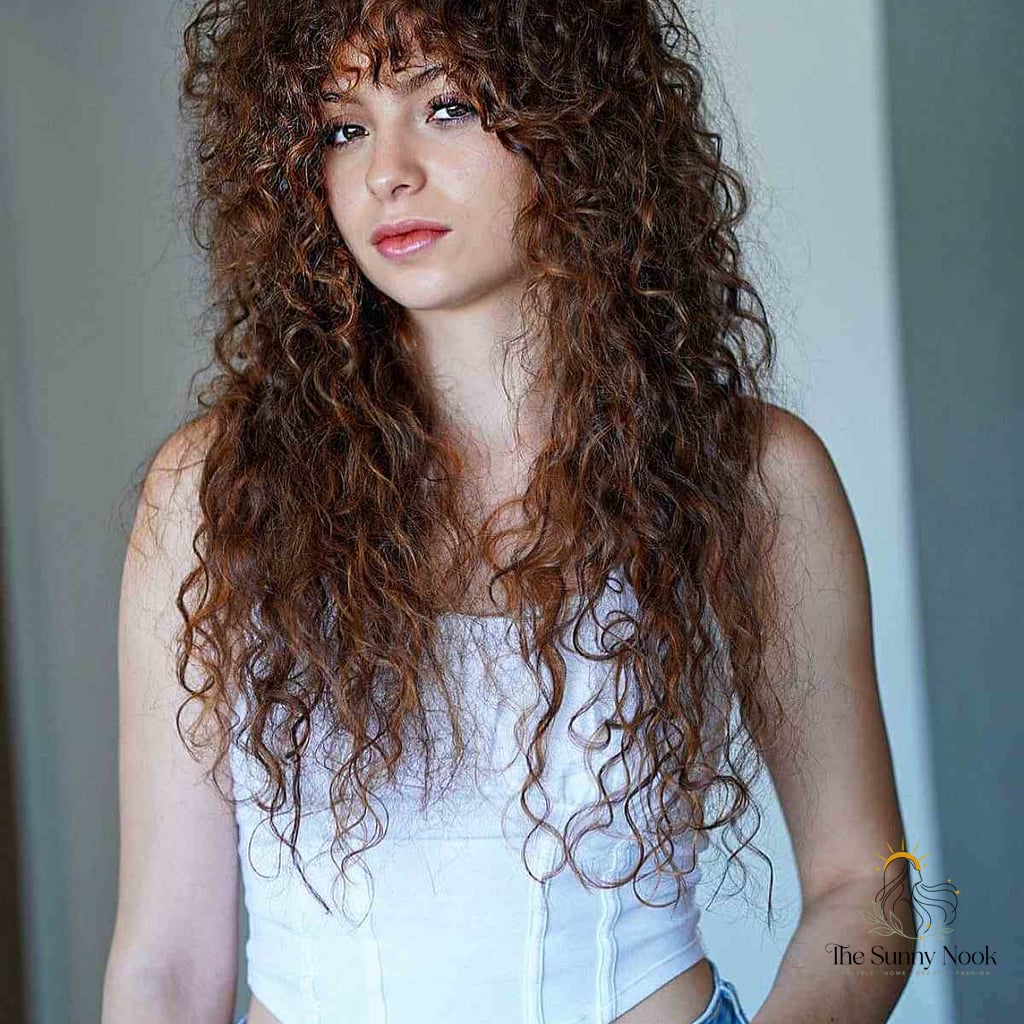 Full Thick Curls with Curly Fringe
