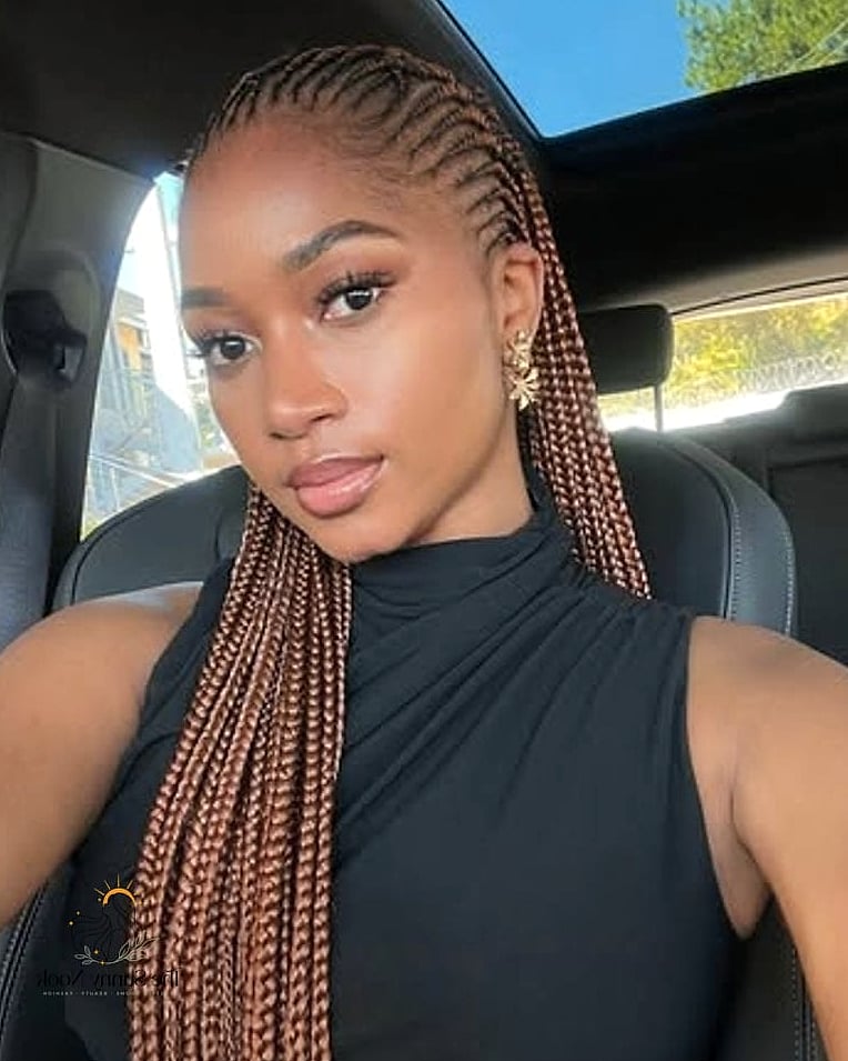 22 Cute Cornrow Hairstyles You'll Want to Re-Create Immediately 8 Ghana Braiding on Blonde Hair