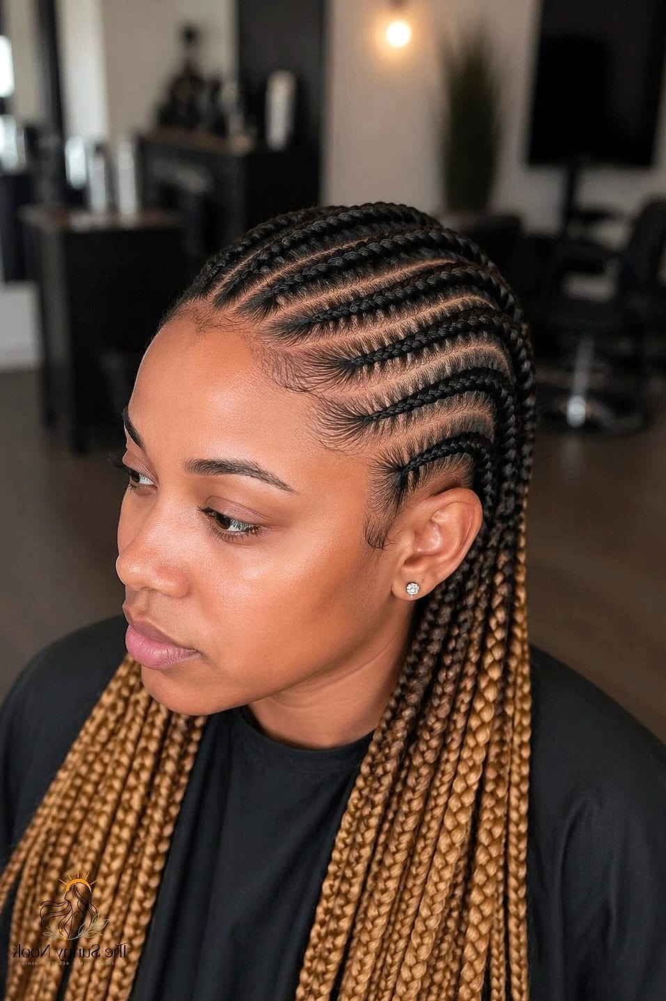 22 Cute Cornrow Hairstyles You'll Want to Re-Create Immediately 23 Ghana Ombre Hair