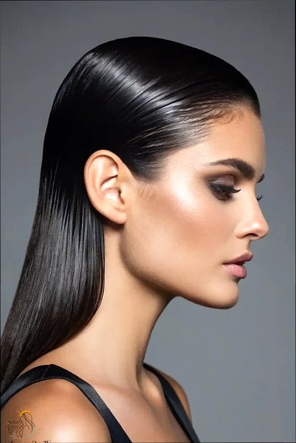 Glass Hair Straight Style