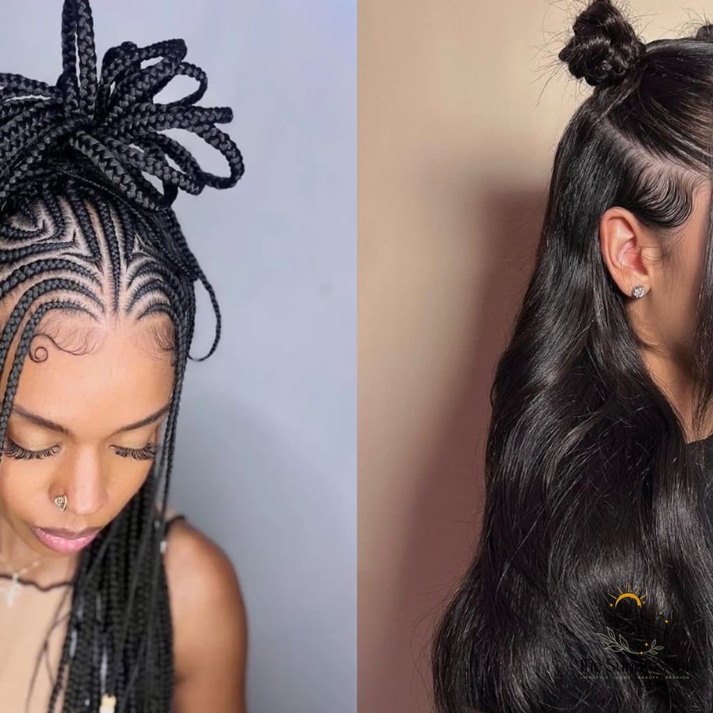 13 Half Up Hairstyles For Medium Hair for the Ultimate Glow Up 3 Half Up Bubble Ponytail