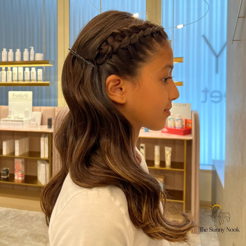 12 Braid Ponytail Hairstyles That Are Trending on Pinterest This Week 6 Half-Dutch Braid with Waves