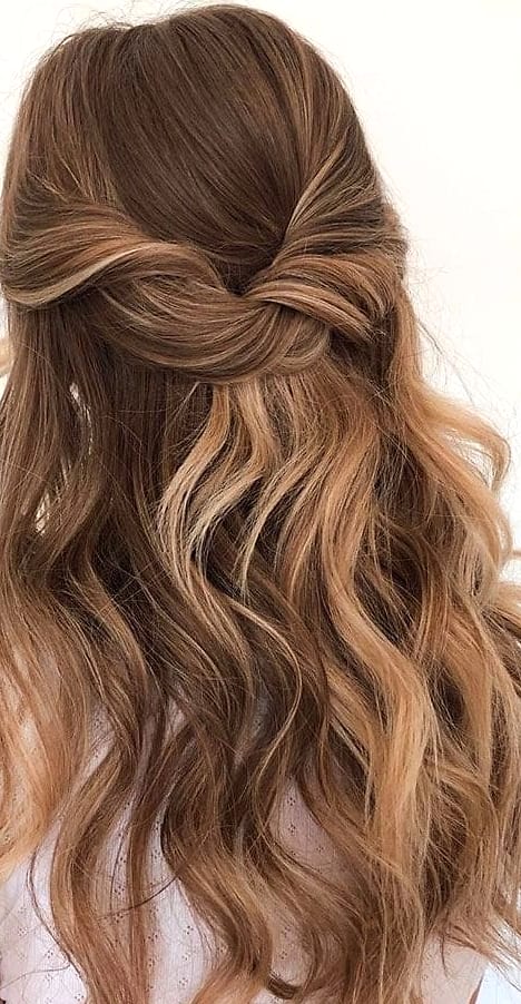 Half Up Half Down Bun Ideas