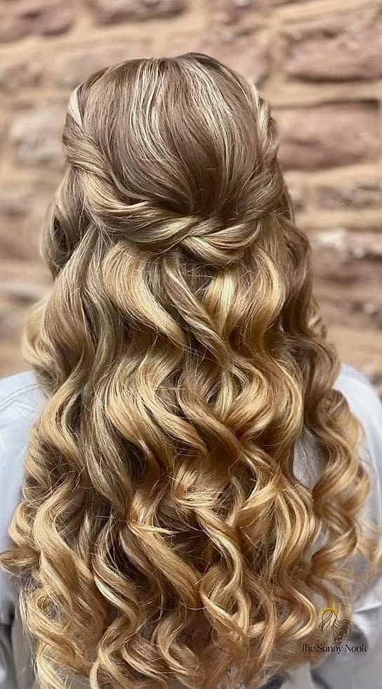 Half Up Half Down Bun Ideas