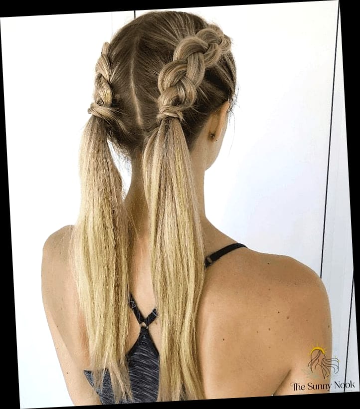 Half-Up Space Buns