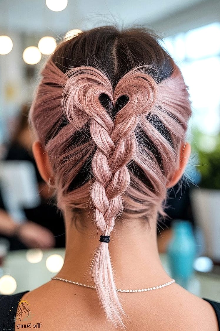 16 Prom Hair Ideas For Short Hair to Save Before They Blow Up 5 The Heart of Birthday Hairstyles
