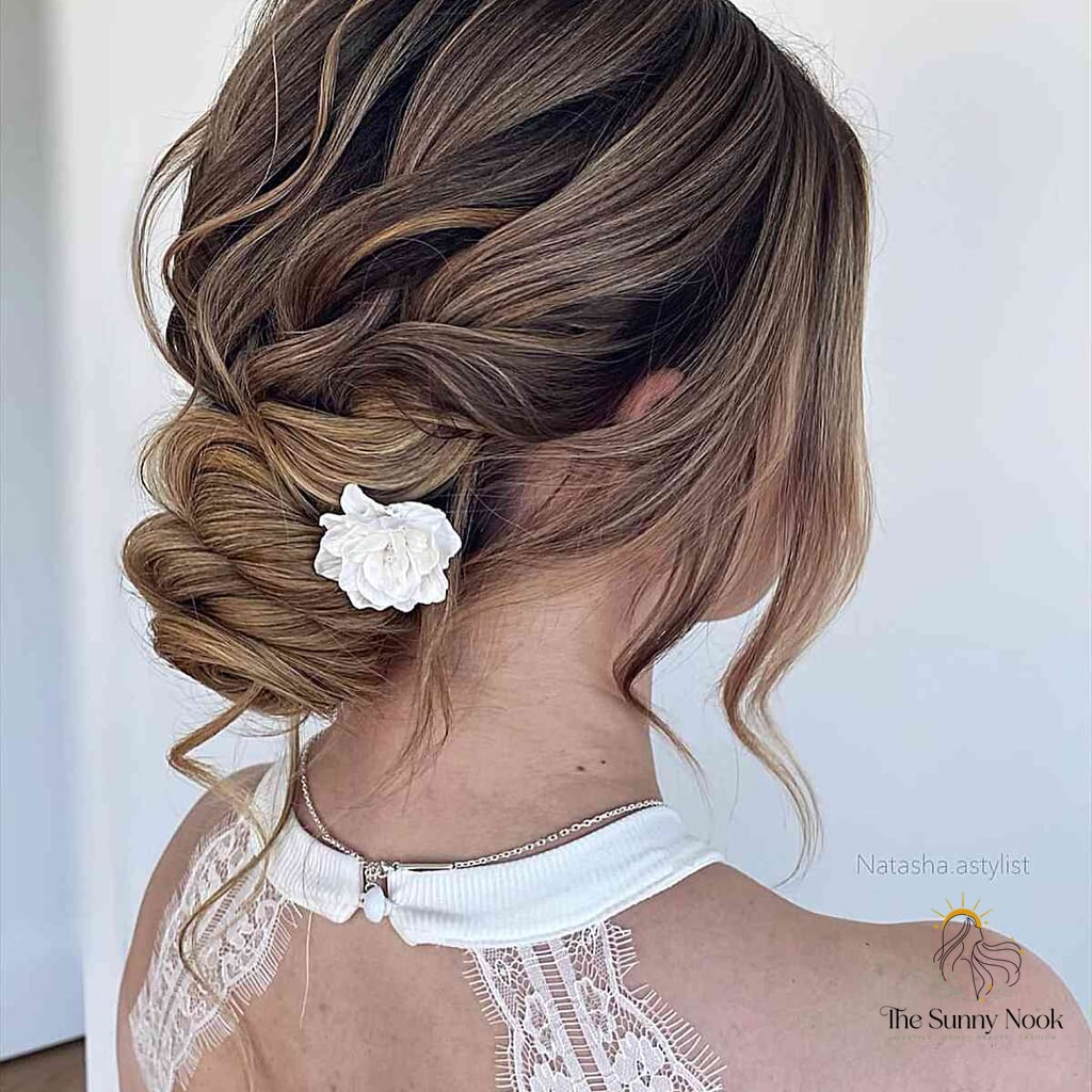 Heavily Textured Updo