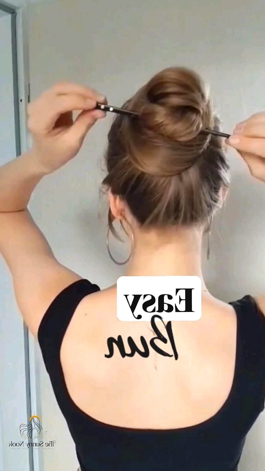 17 Simple Bun Hairstyles That Are Actually Easy to DIY 17 High Bun with Volume