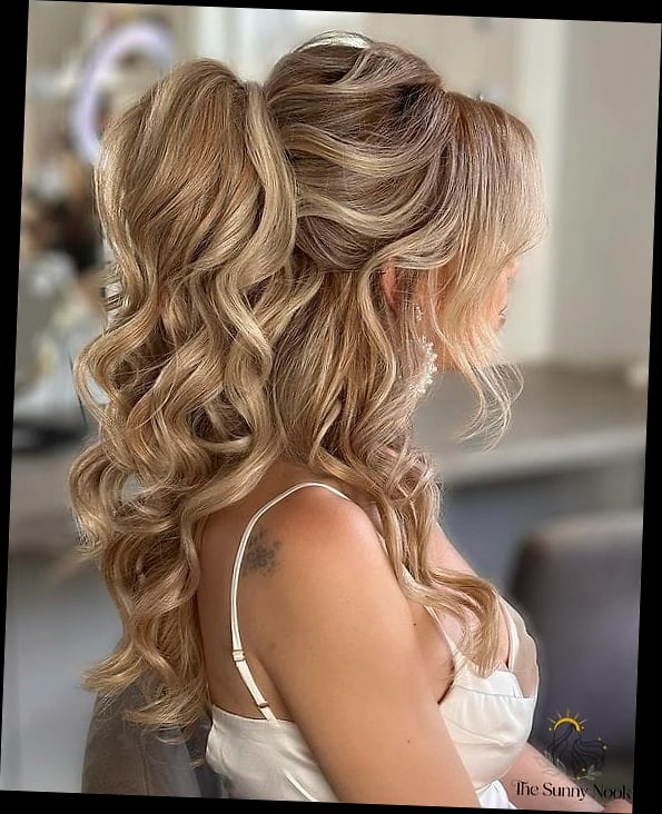 27 Ponytail Hairstyles Short Hair You'll Want to Re-Create Immediately 22 High Half-Up Pebbles Pony