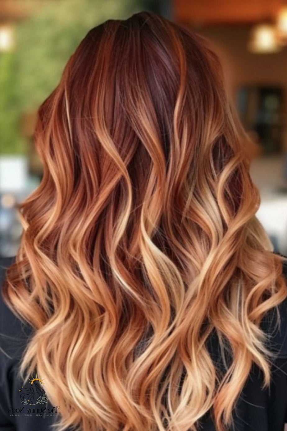 12 Stunning Mixed Color Knotless Braids Worth Bookmarking Today 8 Honey and Cinnamon Highlights