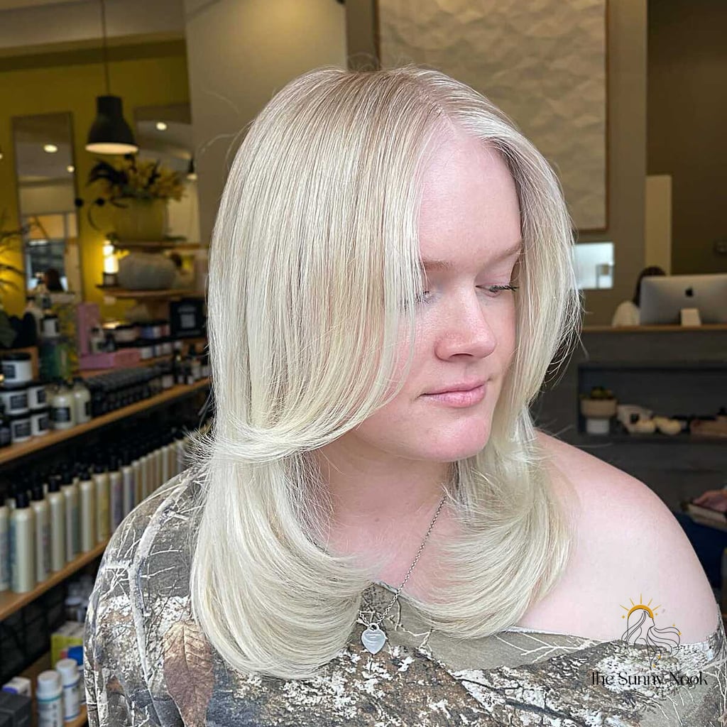 22 Casual Hairstyles For Medium Hair That Are Trending on Pinterest This Week 12 Icy Platinum with a Soft Shoulder Length Cut