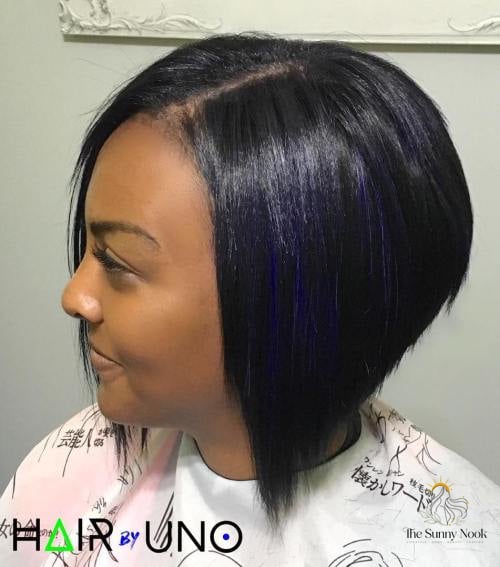 7 Slick Back Hairstyles Curly Hair to Show Your Stylist ASAP 2 Inverted Bob Style
