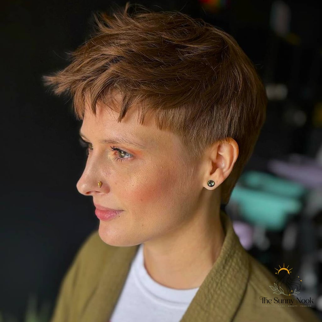 Layered Short Crop That Grows Out Gracefully