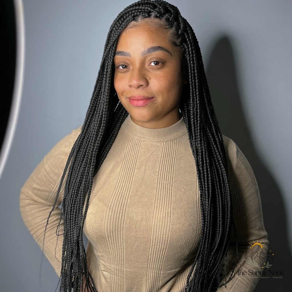 23 Braid Hairstyles For Long Hair You'll Want to Re-Create Immediately 14 Long Box Braids That Let Your Natural Texture Do the Talking
