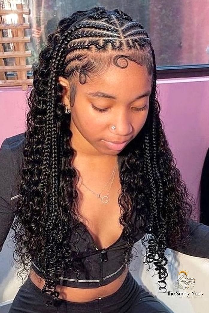 16 Simple Braid Hairstyles That Are Trending on Pinterest This Week 11 Long Box Braids That Let Your Natural Texture Do the Talking
