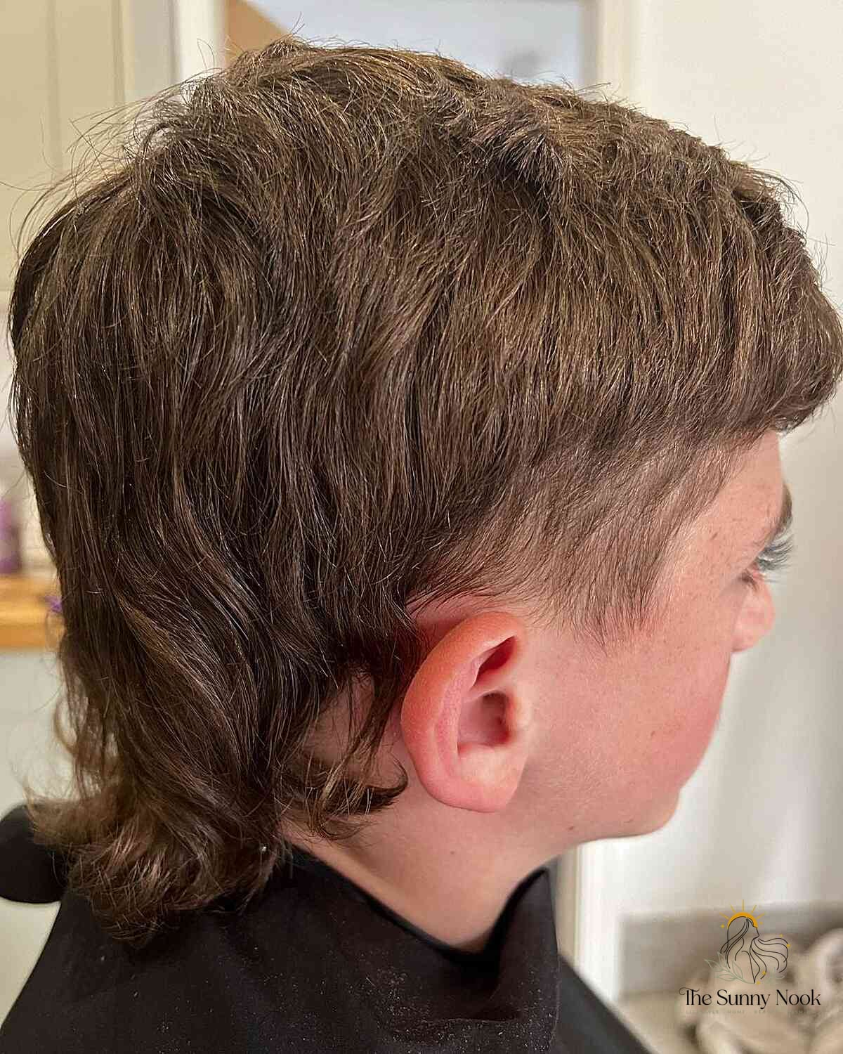 22 Side Shaved Hairstyles Long Hair That Belong on Your Inspiration Board 23 Long Brown Mullet Fade