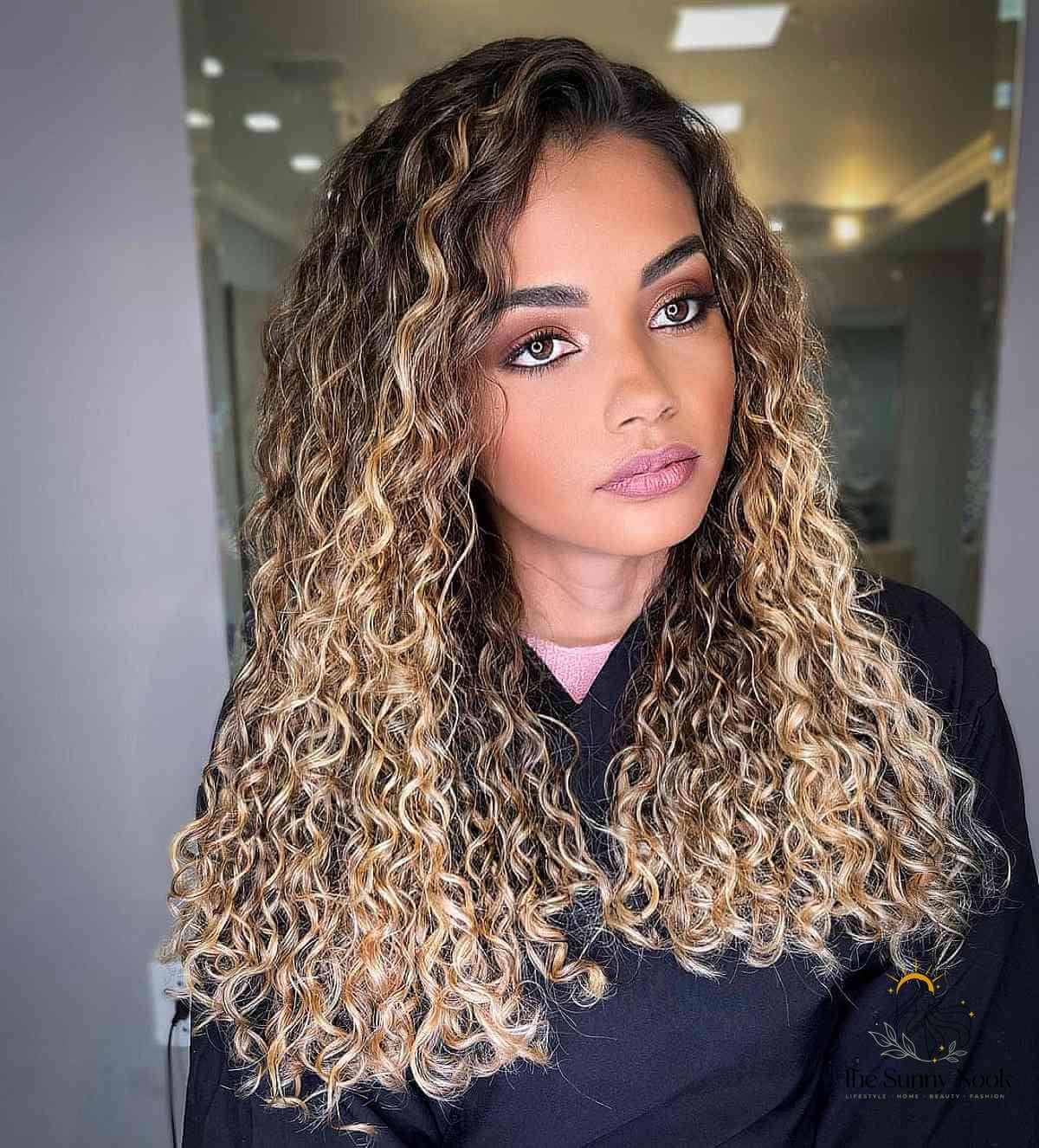 Long Curls with Ombre