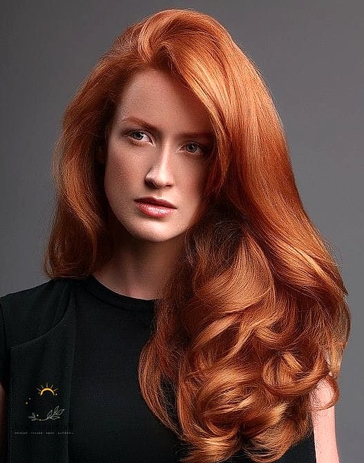 21 Gorgeous Hairstyles For Wavy Curly Hair for Every Hair Type 20 Long Red Curly Hairstyle with Large Curls