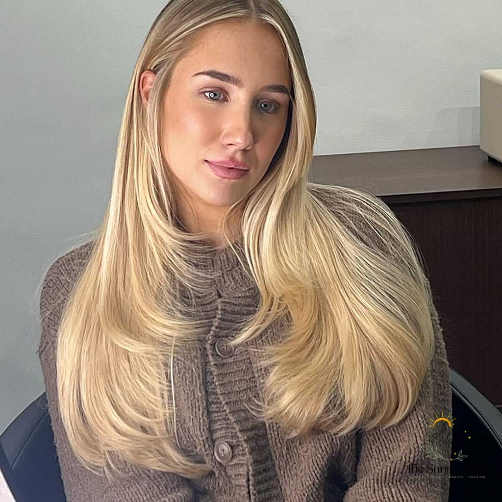 22 Casual Hairstyles For Medium Hair That Are Trending on Pinterest This Week 15 Long Sandy Blonde with Subtle Face Framing