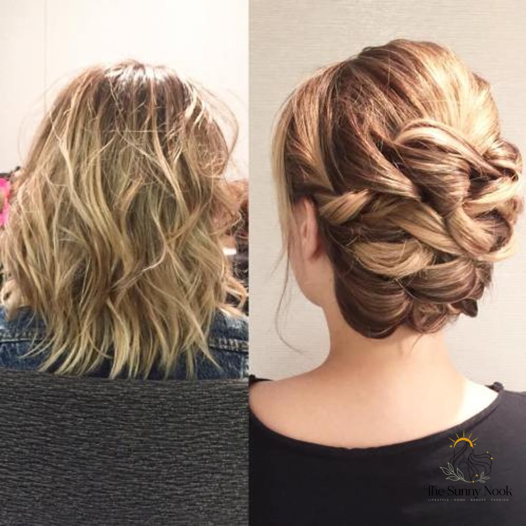 Loopy Twisted Updo