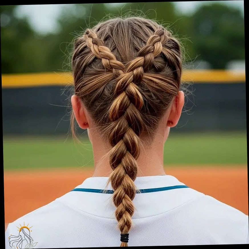 Low Ponytail with Face-Framing Pieces