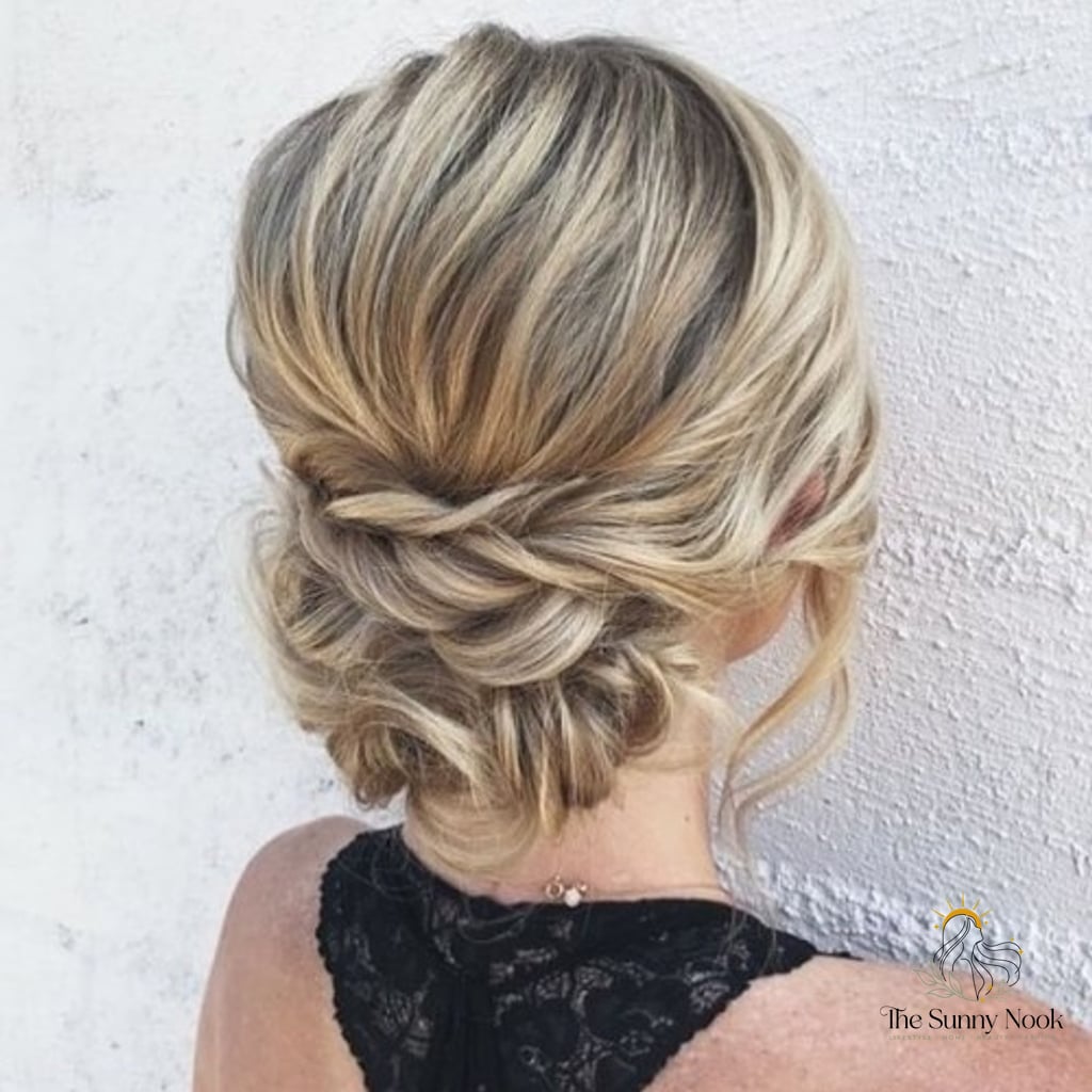 Low Twisted Updo