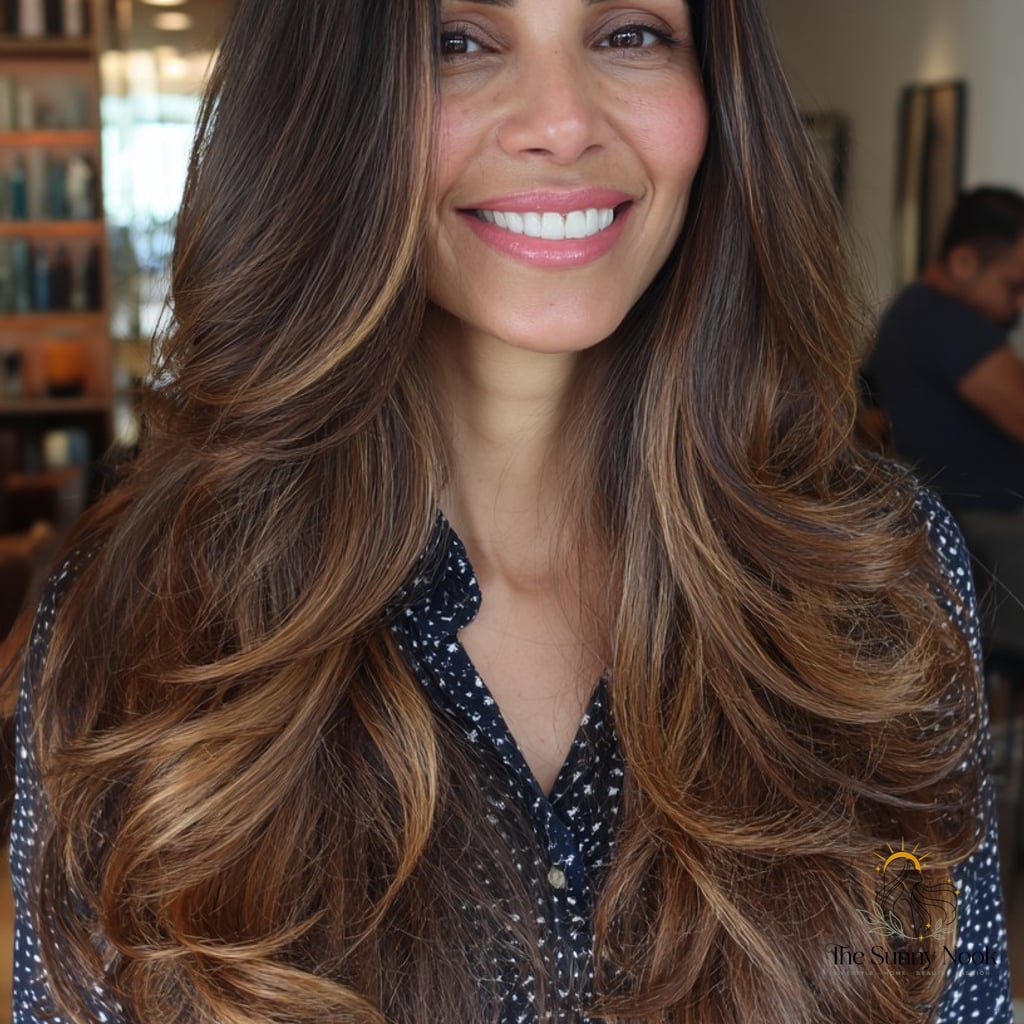 30 Cute Long Hairstyles You'll Want to Re-Create Immediately 14 Luxurious Cinnamon Swirl Waves