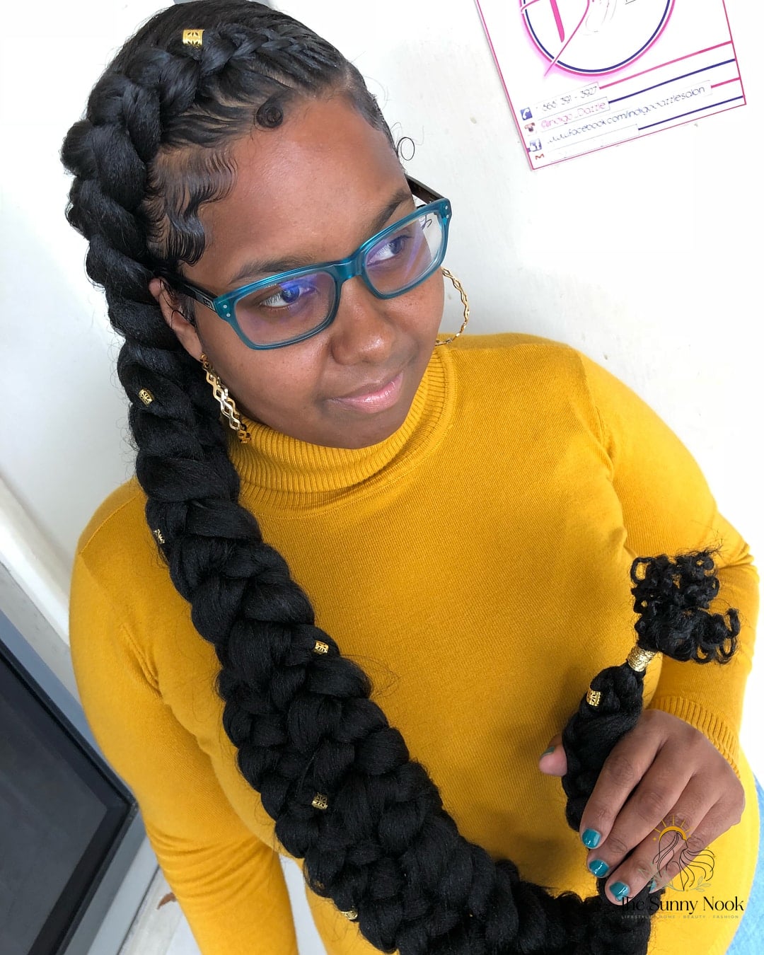 18 Fishtail Braid Hairstyles Black Women We're Obsessed With Right Now 2 Mermaid Braid