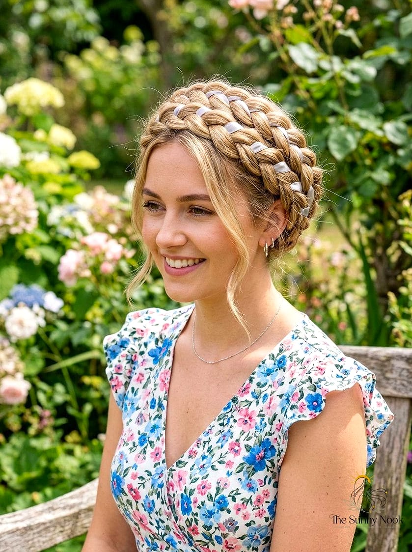 27 Stunning One Braid Hairstyles Worth Bookmarking Today 13 Milkmaid-Inspired Single Braid