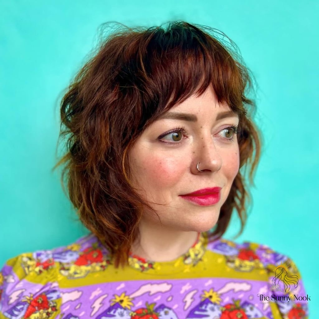 17 Gorgeous Short Hairstyles For Round Faces for Every Hair Type 4 Modern Short Shag