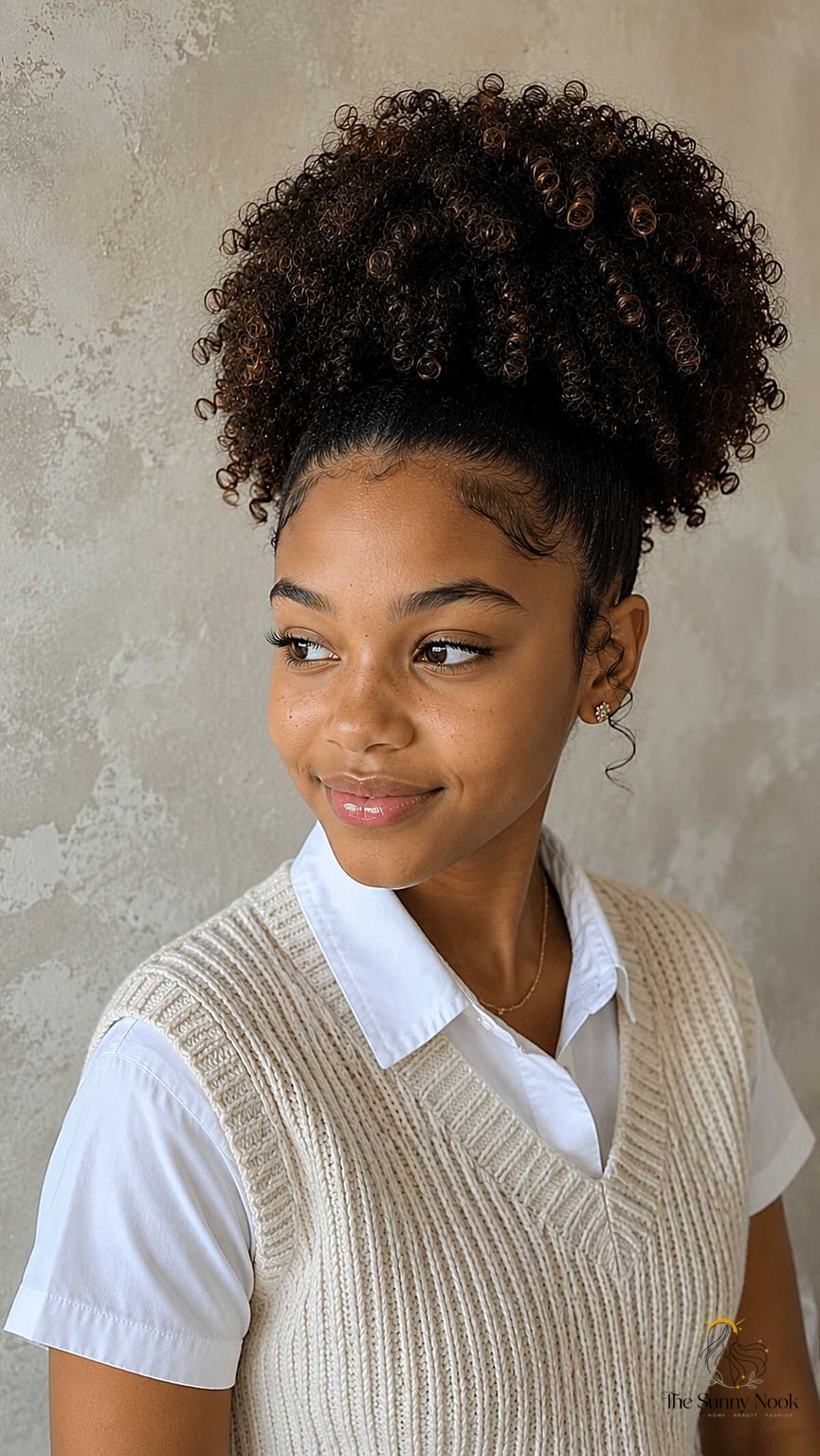 13 Cute Quick Braided Hairstyles Ideas You Need to Try Right Now 4 Natural Curly High Puff