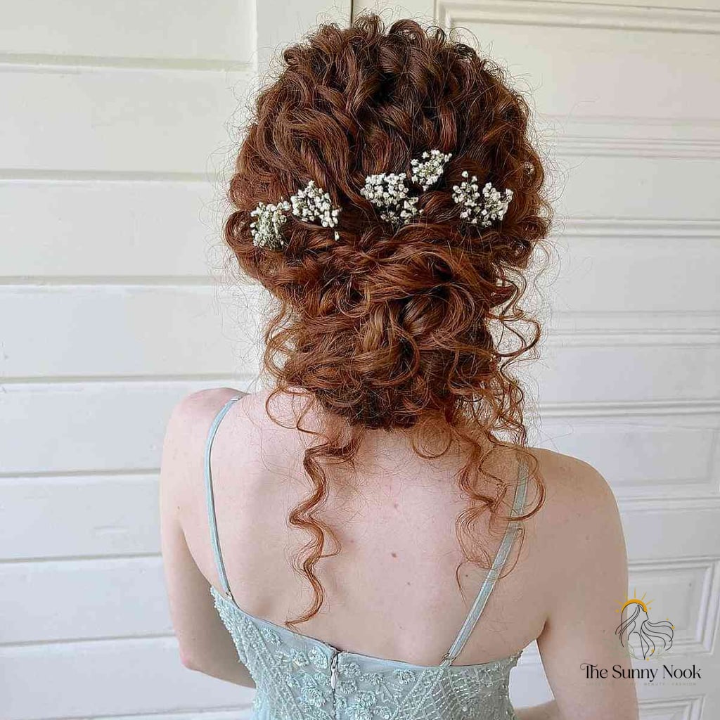 30 Updo Hairstyles For Long Hair Everyone Is Pinning Right Now 8 Naturally Curly Updo