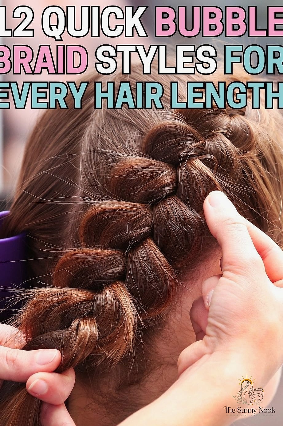 13 Cute Quick Braided Hairstyles Ideas You Need to Try Right Now 11 Pearl Bubble Pigtails