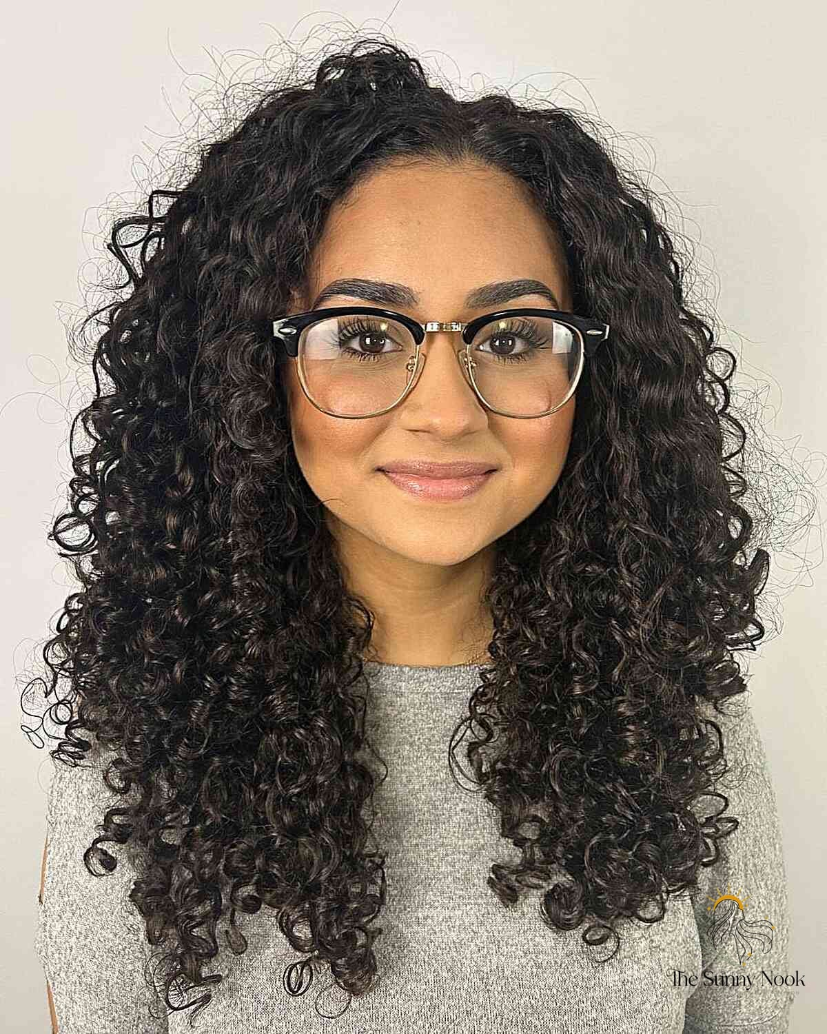 Perfectly Shaped Long Curly Style