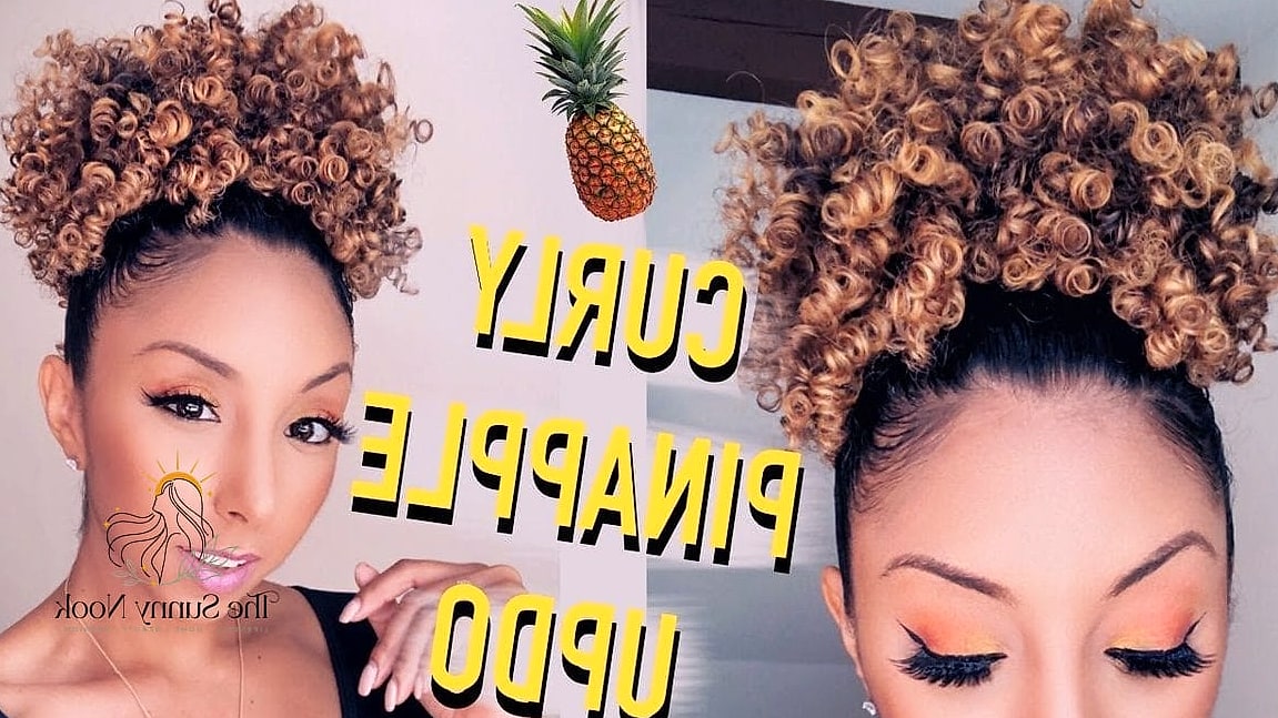 Pineapple Updo