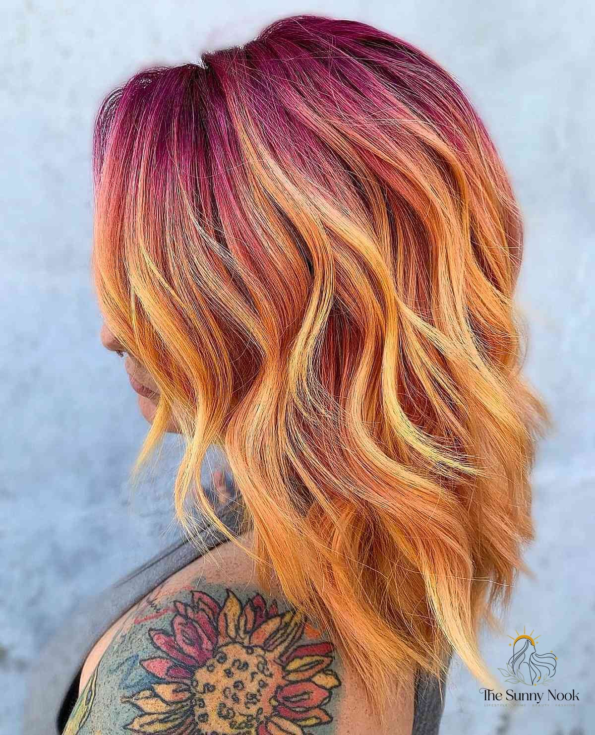 23 Color 4 Braids for the Ultimate Glow Up 19 Pink to Orange