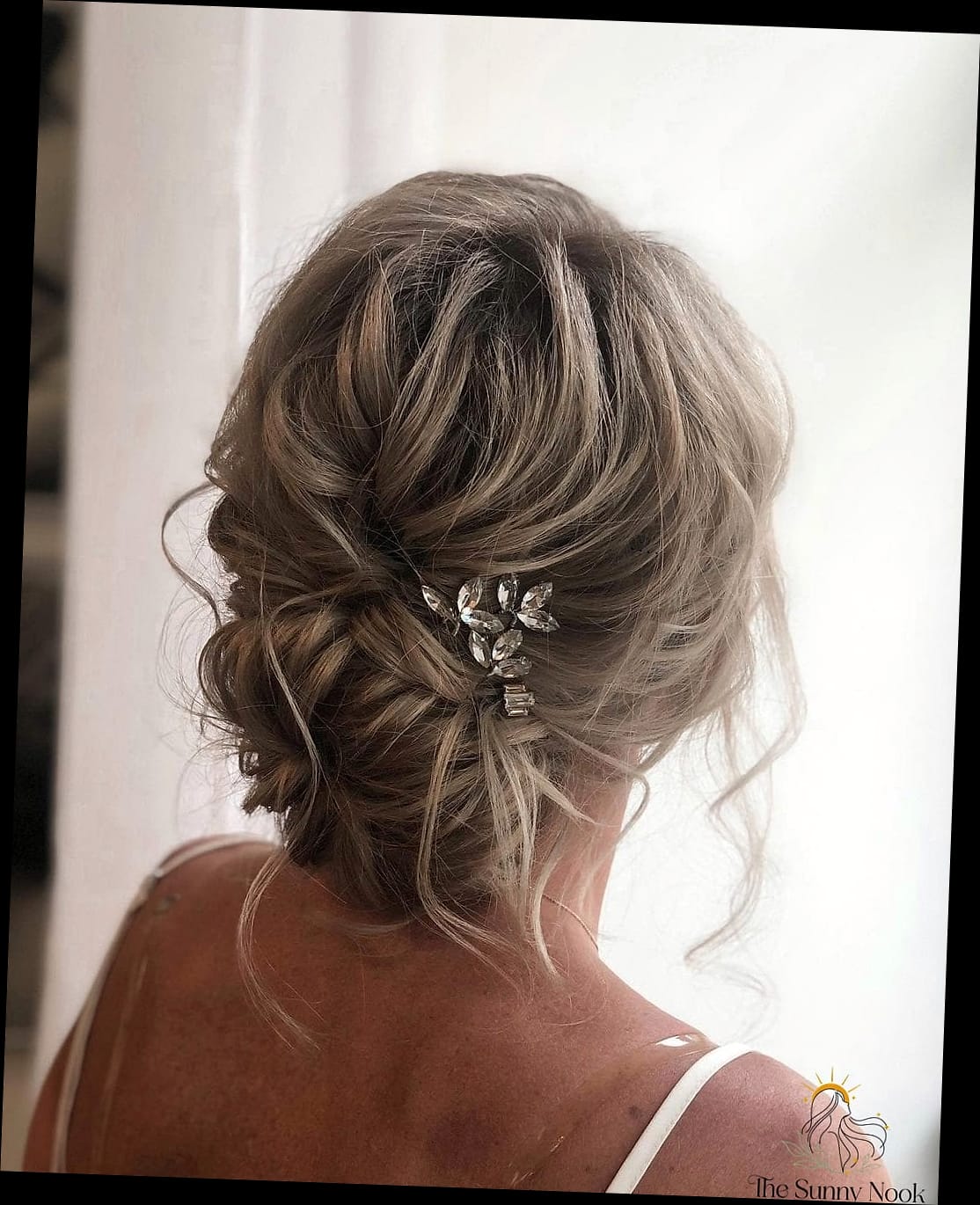 15 Hair Updos For Medium Hair to Transform Your Look Instantly 11 Pinned-Back Waves With Volume